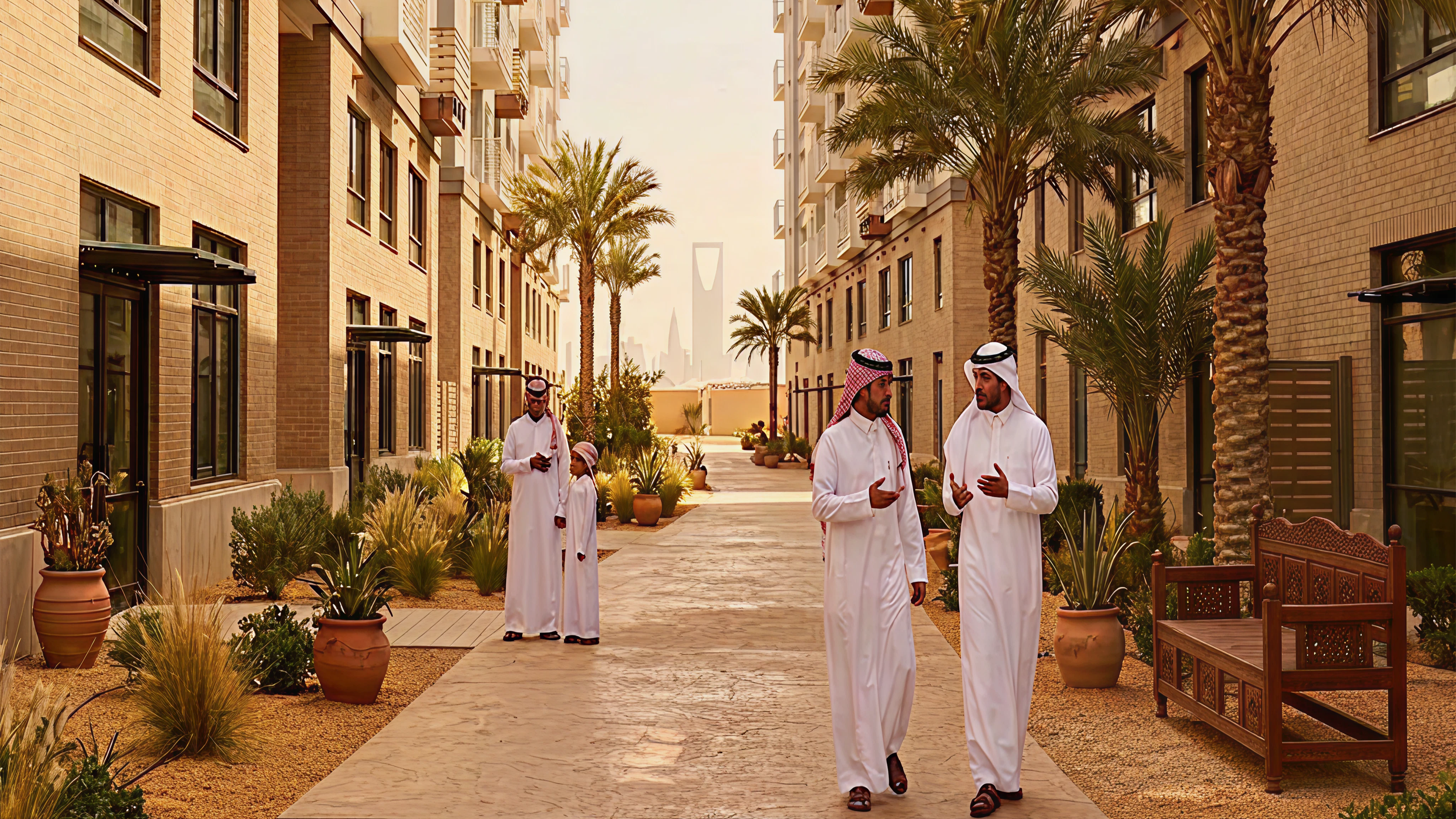 Community amenities and green spaces